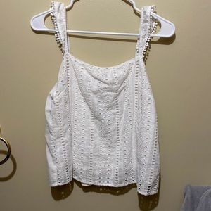 White Tank Top - Lush - Small